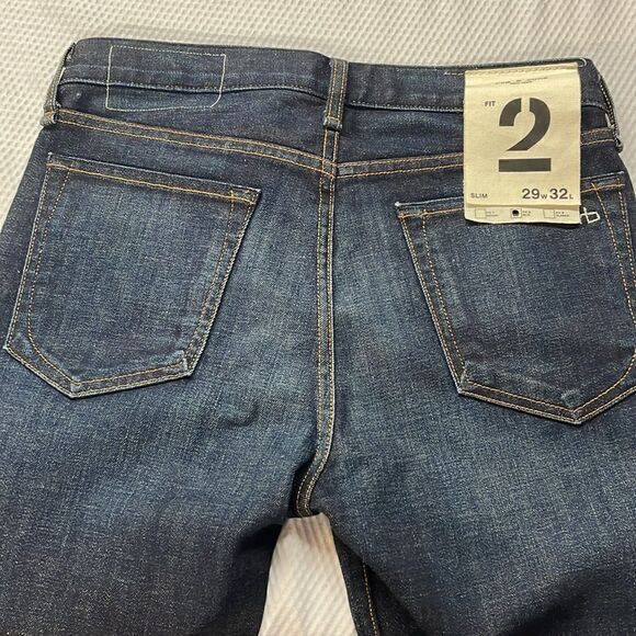 NWT New With Tags Rag & Bone Fit 2 Slim Button Fly Jeans 29x32 - Picture 7 of 13